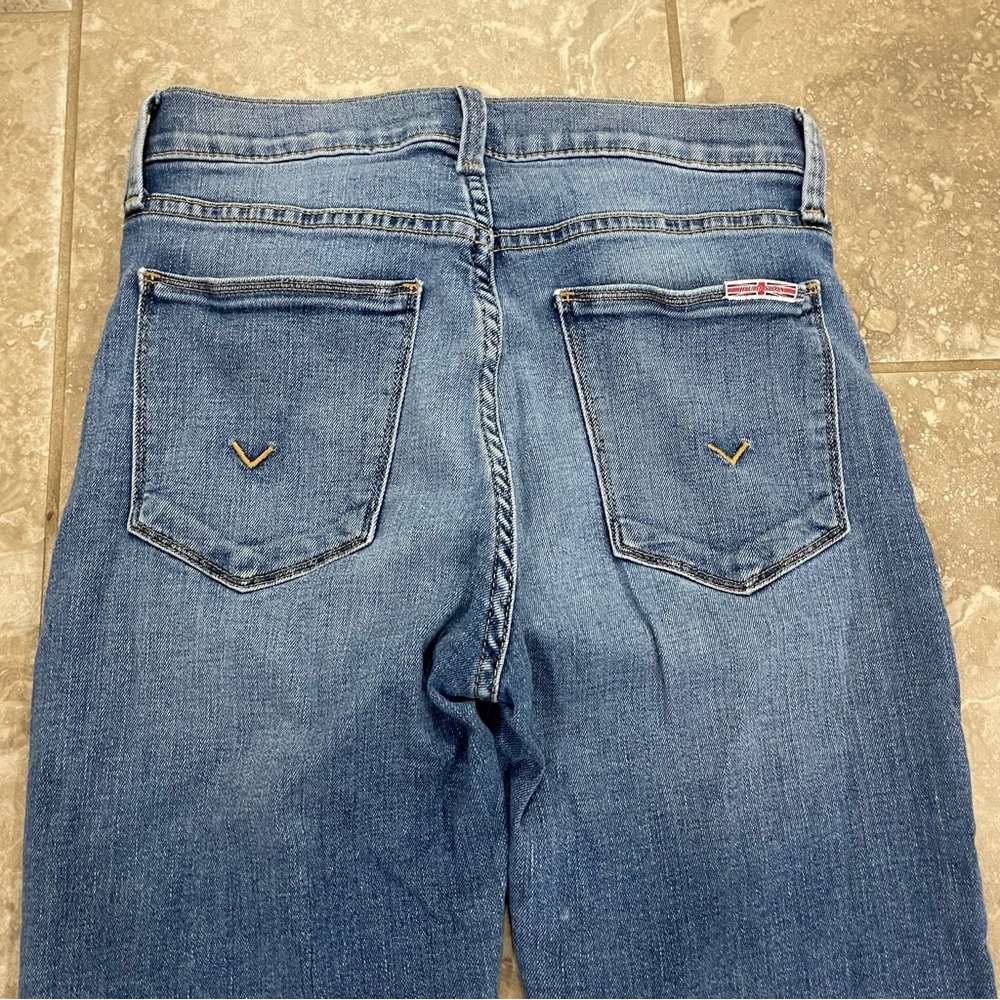 Hudson Blair High Rise Bootcut Crop Jeans Color Blue‎ (Brittany) Women’s Sz 26 - Picture 7 of 13
